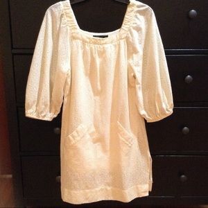 BCBG MAXAZRIA OFF WHITE DRESS